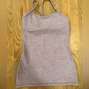 Lululemon Pink Racerback Tank Top